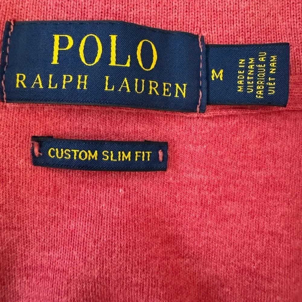 Ralph Lauren Polo Custom Slim Fit Coral M
